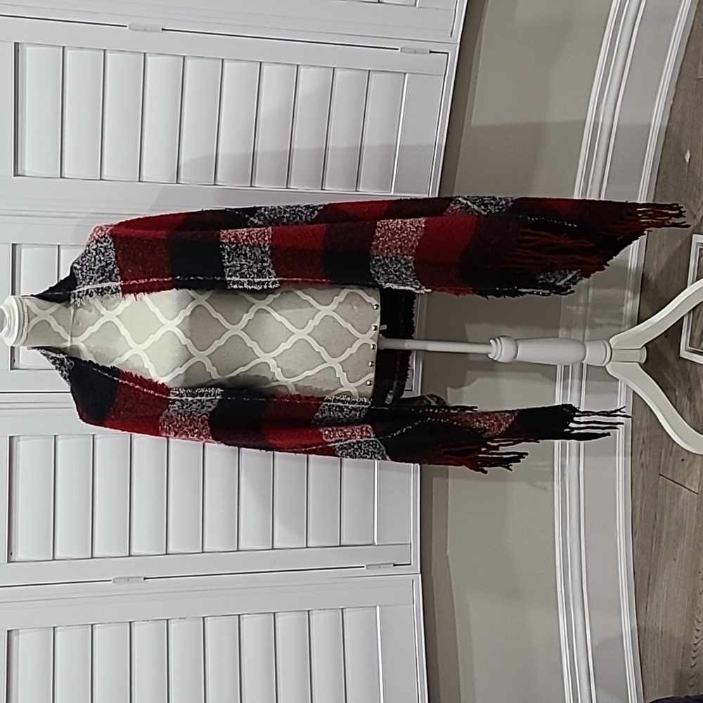 Red Plaid Wrap/Scarf